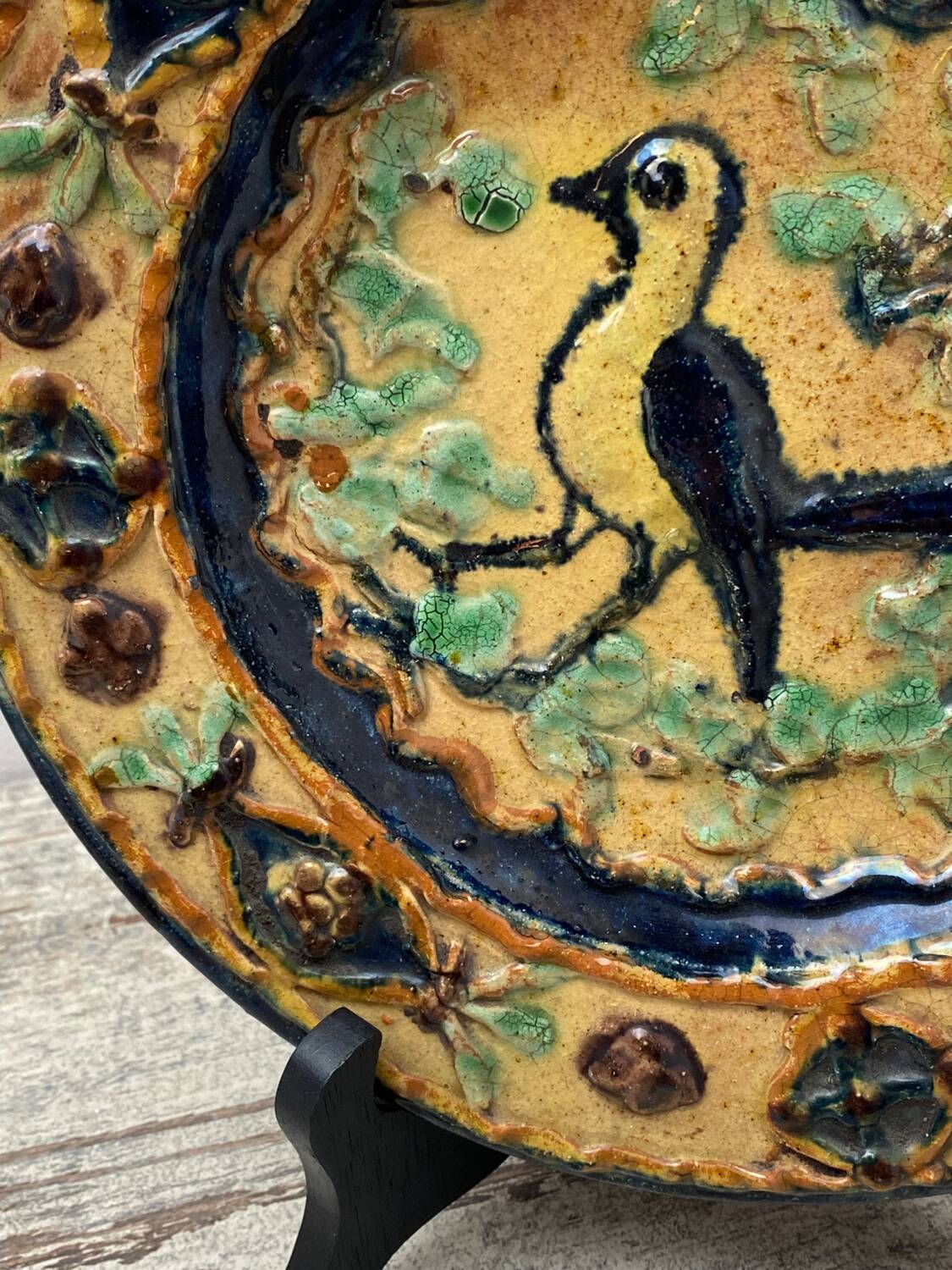 Old Troita Popa Savu ceramic plate