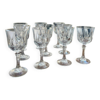 10 Verres à pied