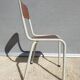 Mullca metal chair rounded back