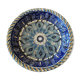 authentic large decorative hollow dish in glazed ceramic from Maï