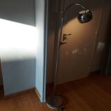 Italian chrome floor lamp 70'S