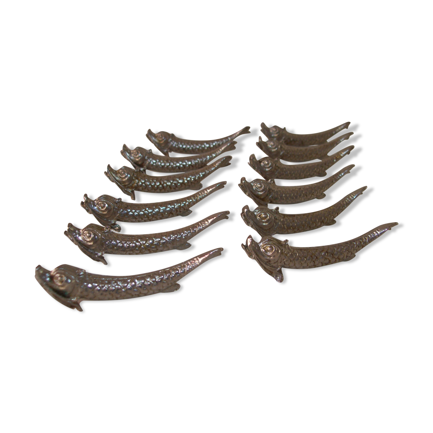 Set of 12 knife holders