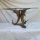 Vintage Hollywood Regency coffee table 1950
