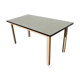 Table formica blue 1960 1970s