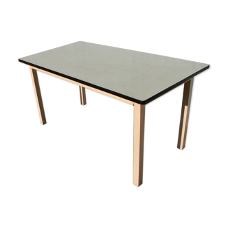 Table formica blue 1960 1970s