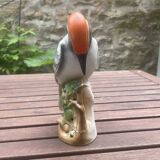 Numbered porcelain bird subject