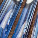 Embedded blown glass vase