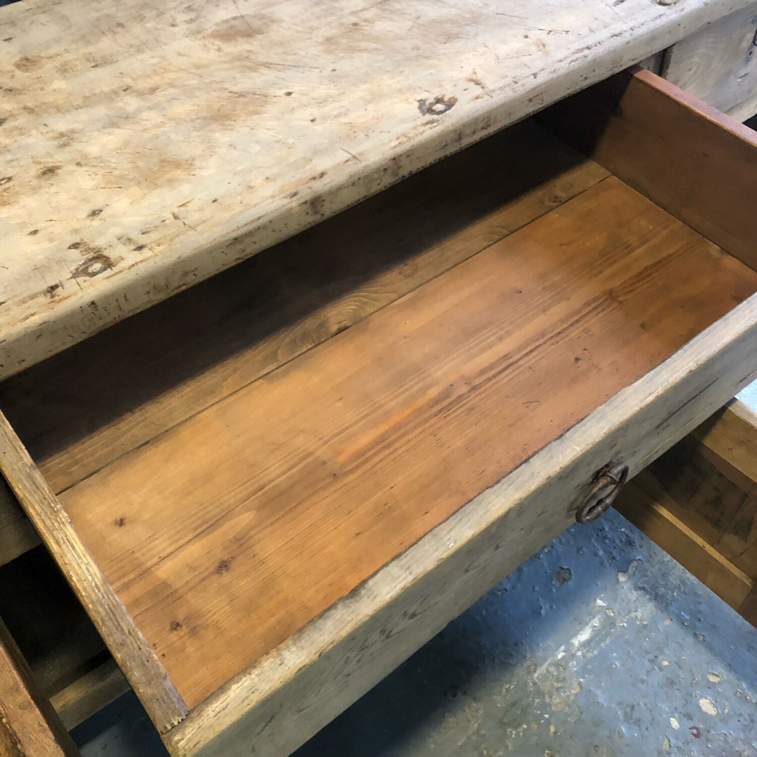 Wooden counter XIXth