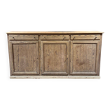 Meuble de métier / Arrière-comptoir en pitchpin – années 1930