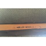 Pair of chairs by JL Moller for Hojbjerg Denmark 1960s teak