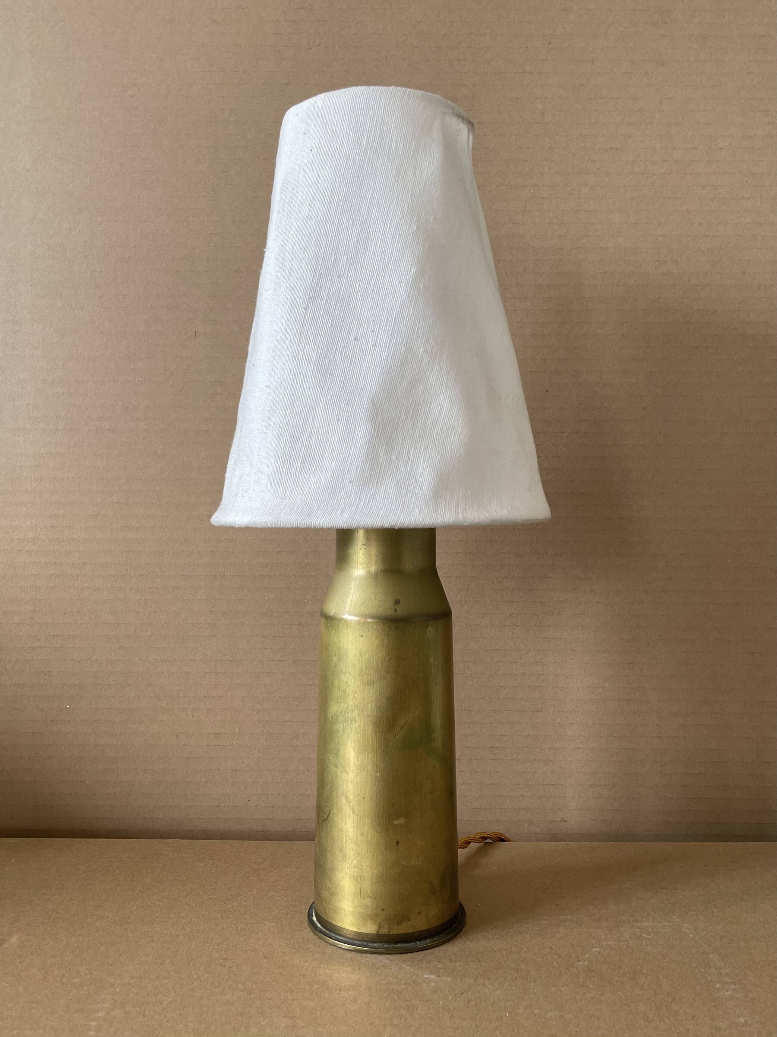 Antique brass lamp