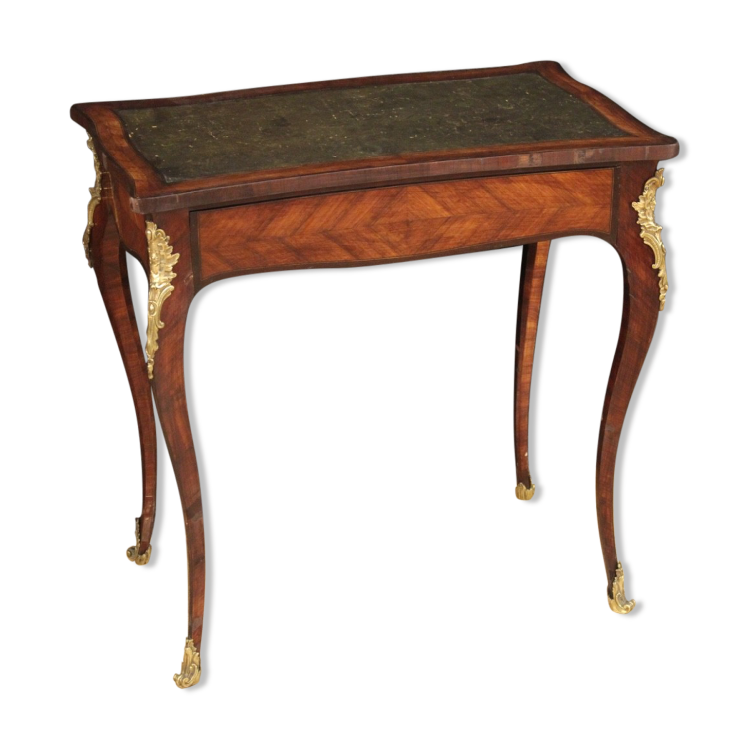 Writing desk in inlaid wood