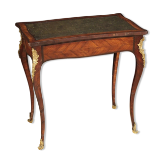 Writing desk in inlaid wood