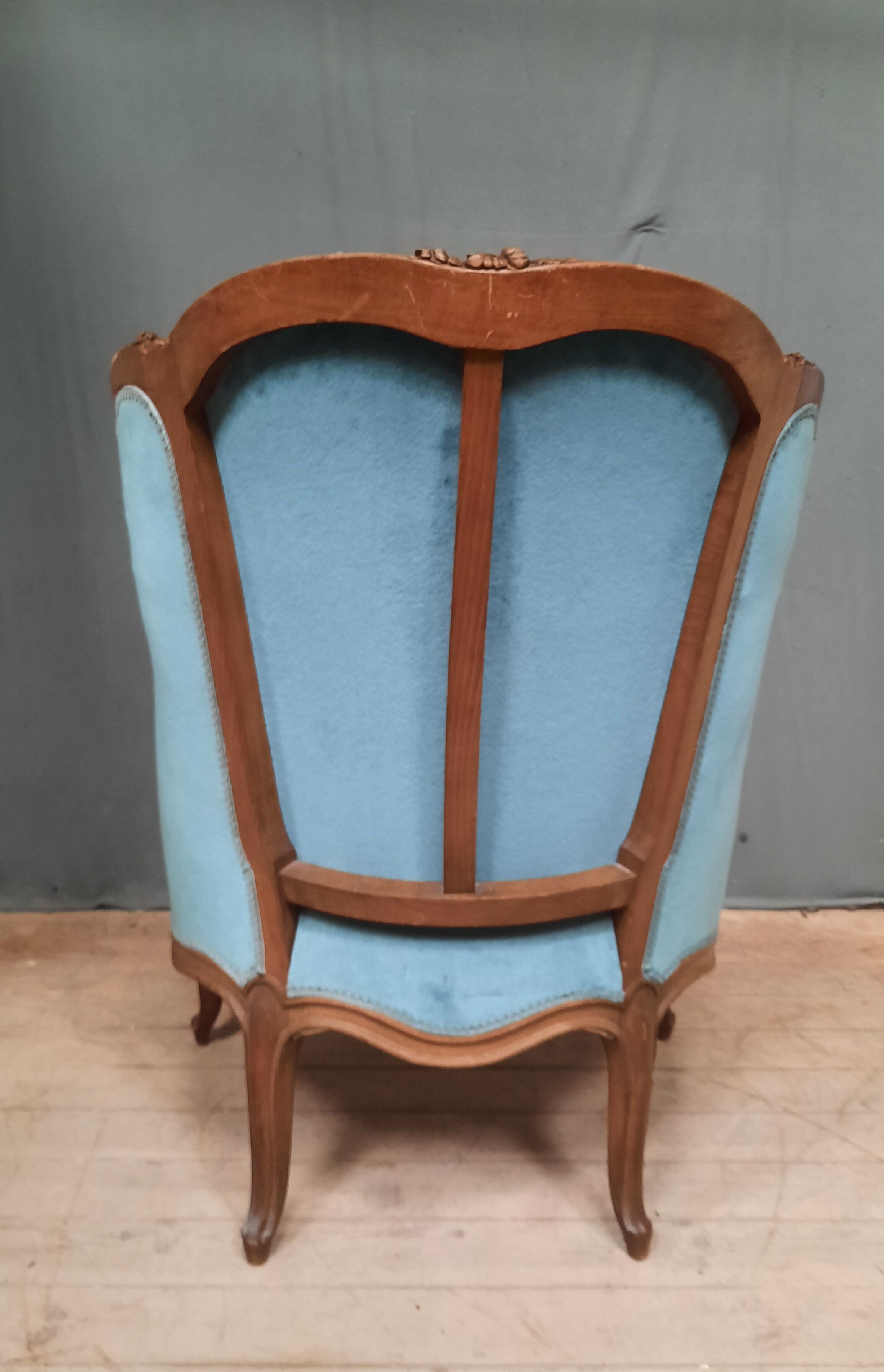 Blue shepherd Louis XV style