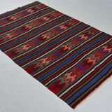 Anatolian handmade kilim rug 236 cm x 150 cm