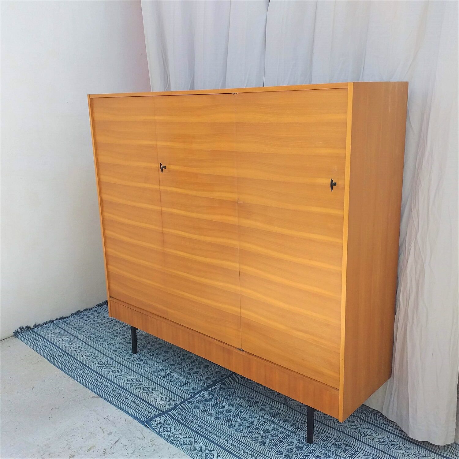 Modernist wardrobe G. Guermonprez vintage years 50