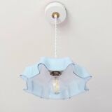 Vintage opaline pendant light