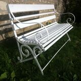 Old garden bench