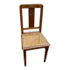 Chaise cannée art déco