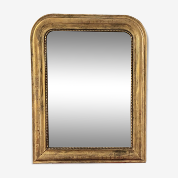 Miroir XIX ème doré 70x86cm