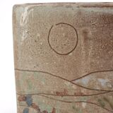 Landscape ceramic vase, 1970s