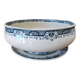 Antique footed bowl in Saint-Amand earthenware (Nord)