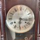 Pendule regulator 31 tage acier inoxydable bois, bronze, verre - xxe siècle