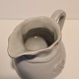 Amadeus milk pot décor hearts gray