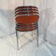 Chaises vintage chrome
