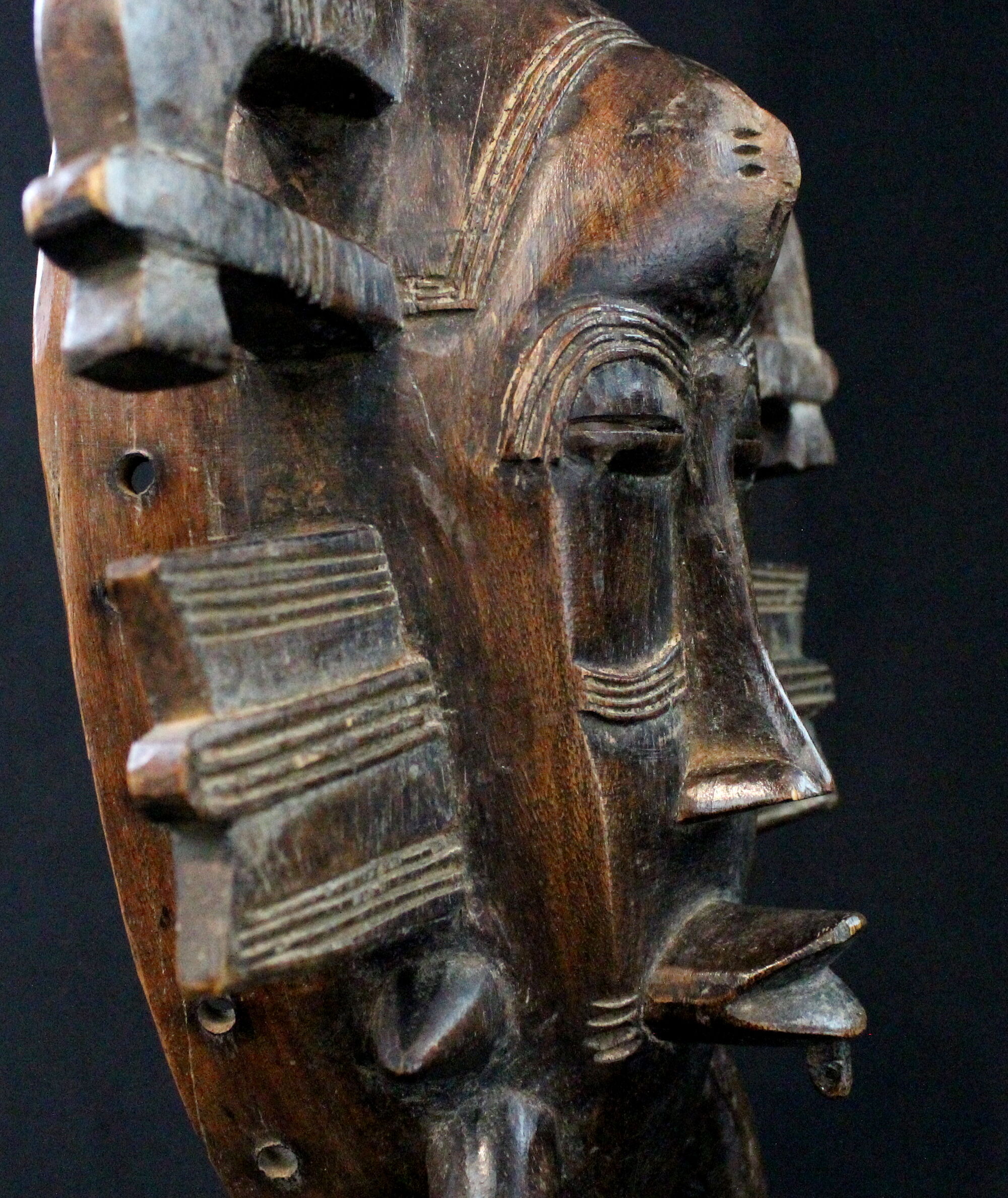 Kpelie Senoufo mask Ivory Coast