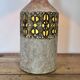 Raphael Giarrusso ceramic lamp with rope shade