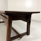 Brutalist antique Spanish coffee table
