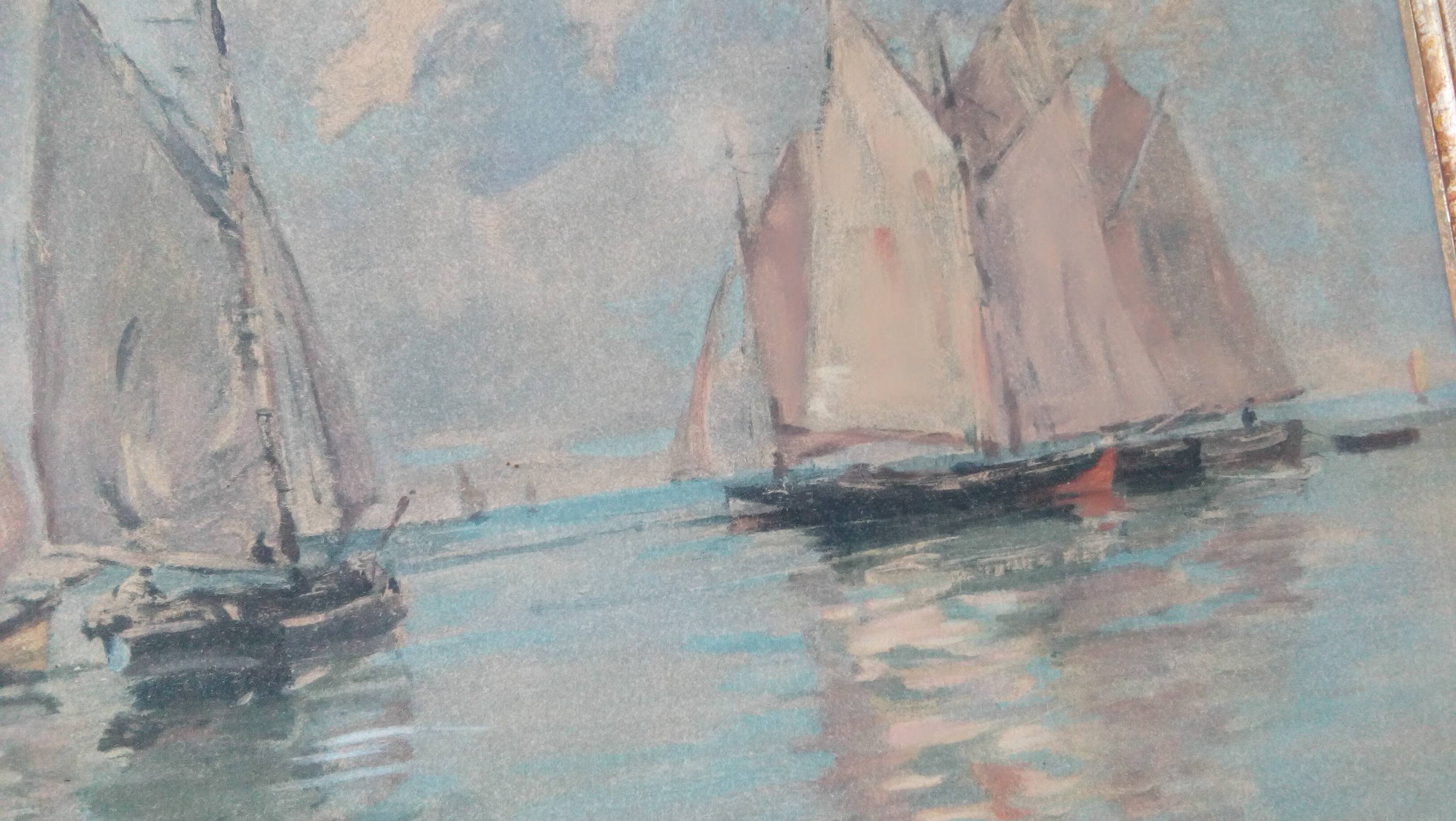 Marine lithograph reproduction table