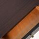 Pair of rosewood bedside tables, with drawer.