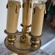 Lampe bouillotte style empire en bronze