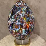 Murano egg lamp