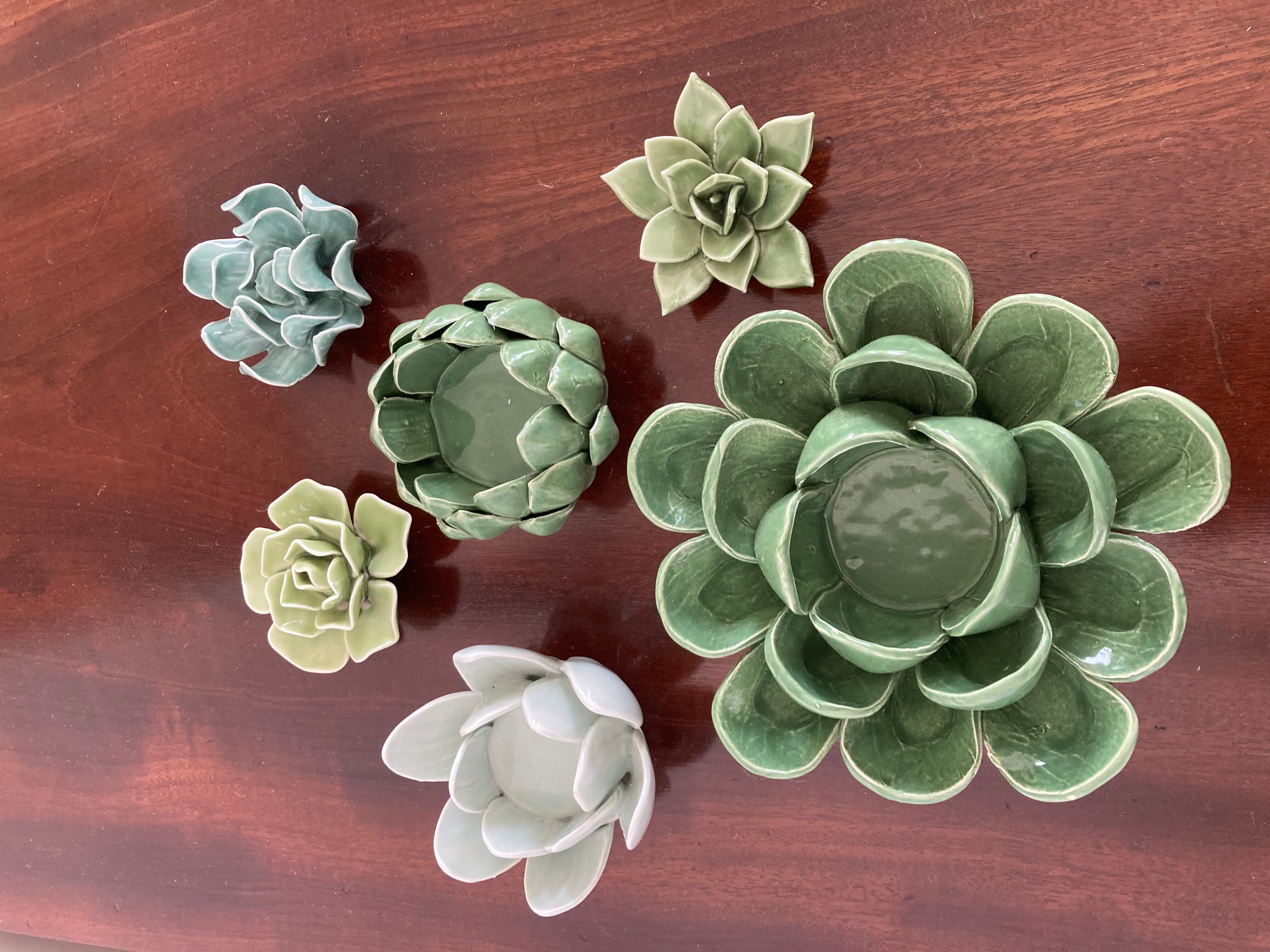 Collection ceramics "artichokes"