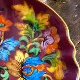 Ceramic plate, H. Bequet Quaregnon, 1950s