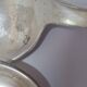 10 dessert spoons White Silver Metal