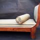 Walnut recamier bench Napoleon III daybed mid-nineteenth century