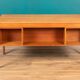 Retro Oak 1960s Danish Mid Century Desk Two Sided Partners By Domino Møbler