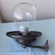Brass wall light