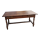 Old farmhouse table 2 drawers