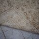 Vintage Turkish Oushak rug 204x318 cm