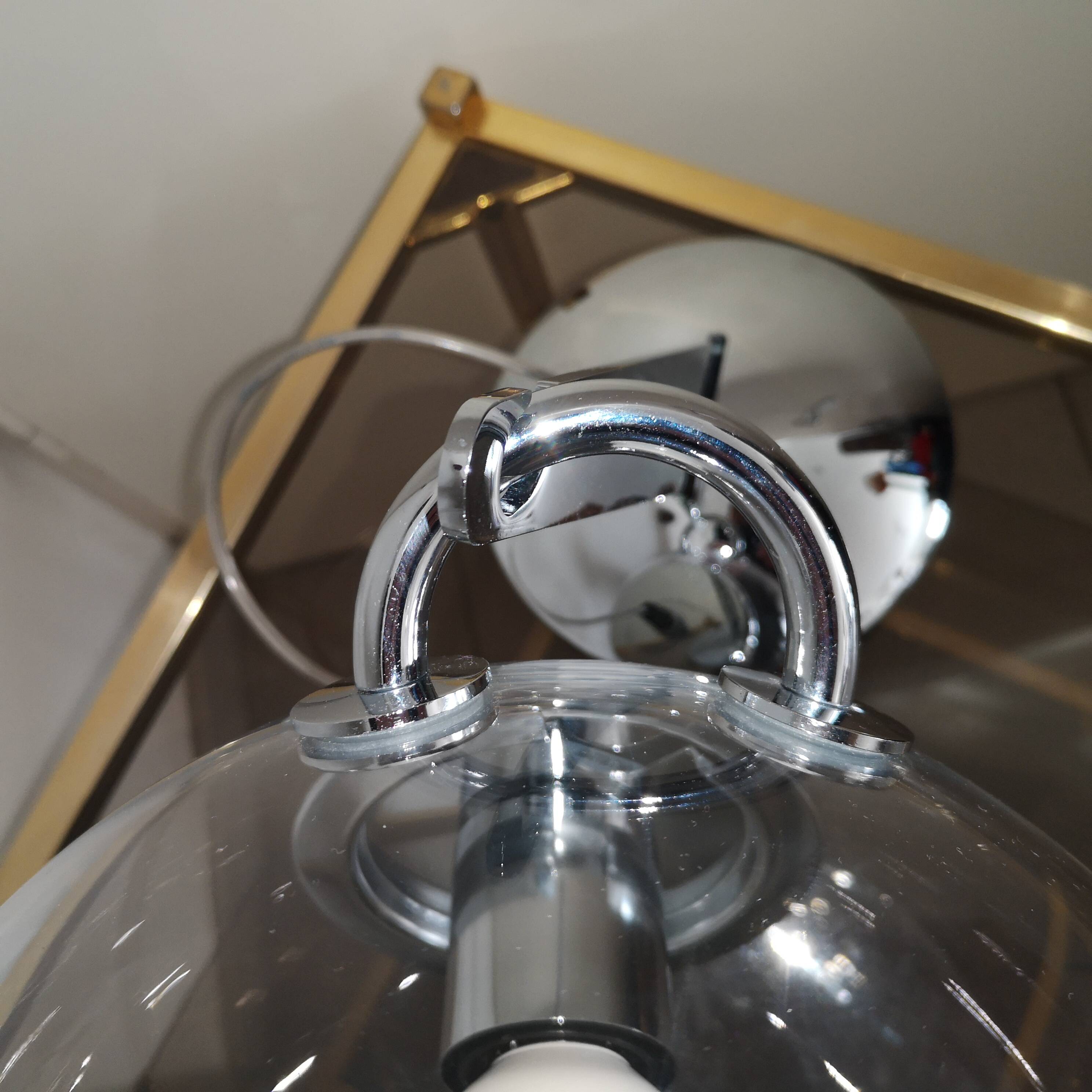 Miconos wall light by Ernesto Gismondi for Artemide in blown glass.