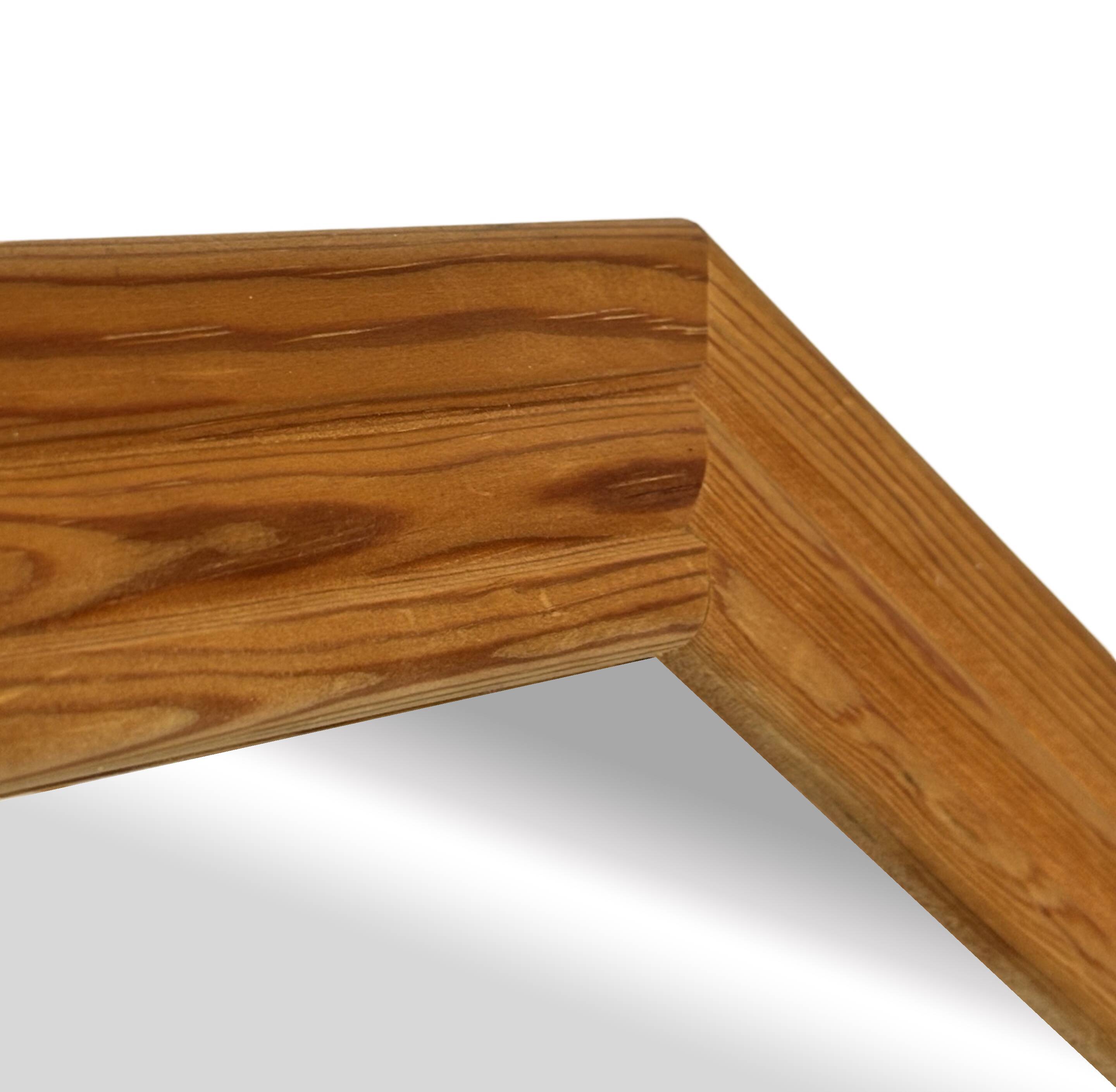 Vintage 70s Pine Mirror Swedish Design