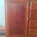 Vintage oak bottom mado sideboard