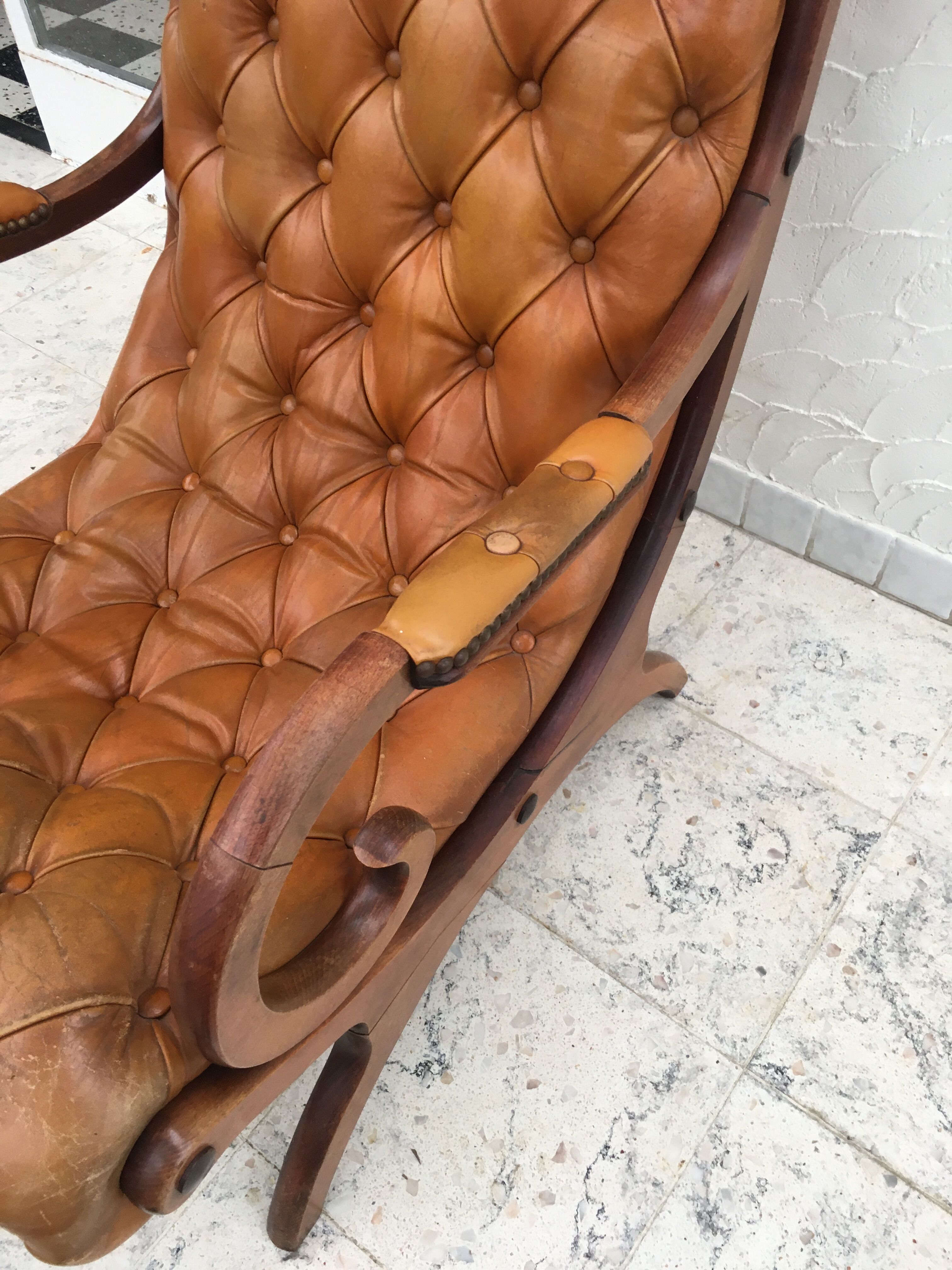 Chesterfield chairs duo