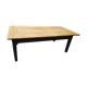 Rustic farm table with a drawer  30