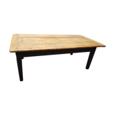 Rustic farm table with a drawer  30